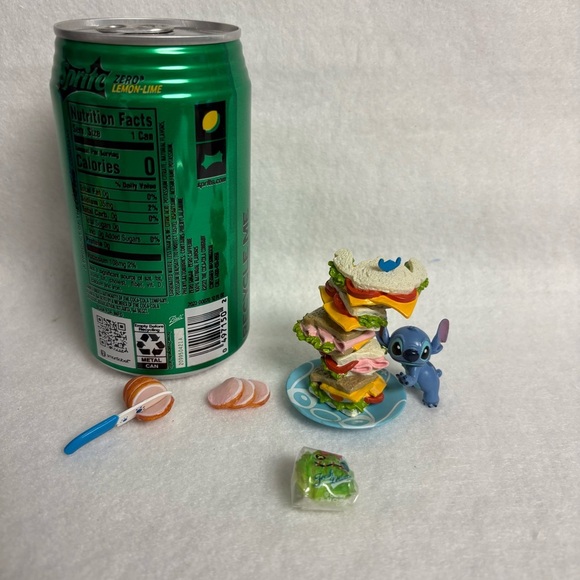 STITCH REMENT Crazy Cooking Set #3 Disney Japan Miniatures - Picture 3 of 11